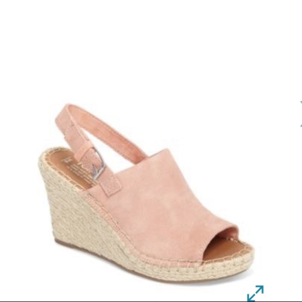 TOMS slingback wedge